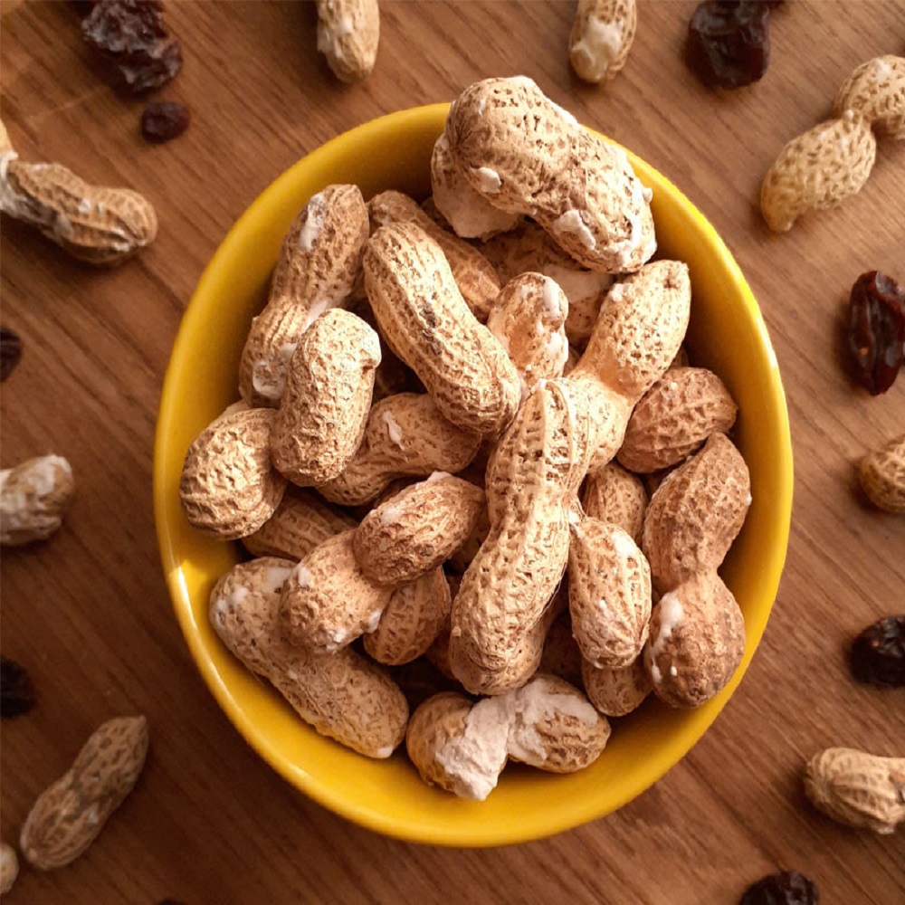 بادام زمینی غلاف دار