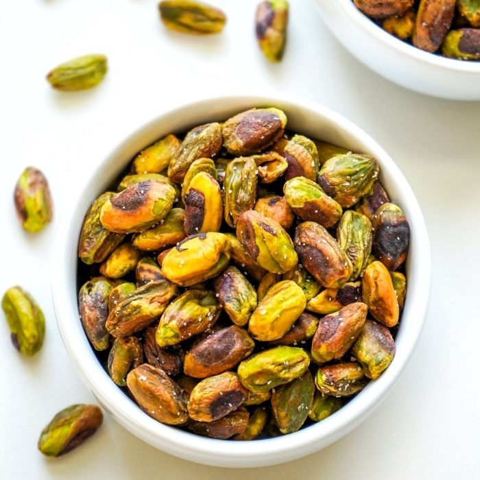روش بو دادن پسته تازه با نمک