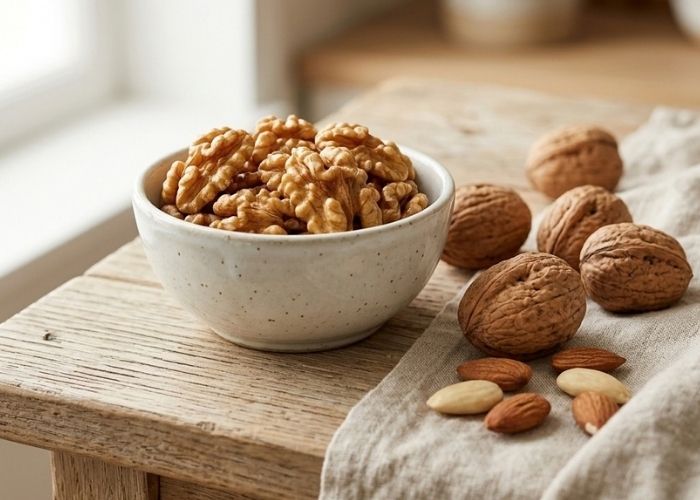 خواص گردو و بادام درختی در تیروئید